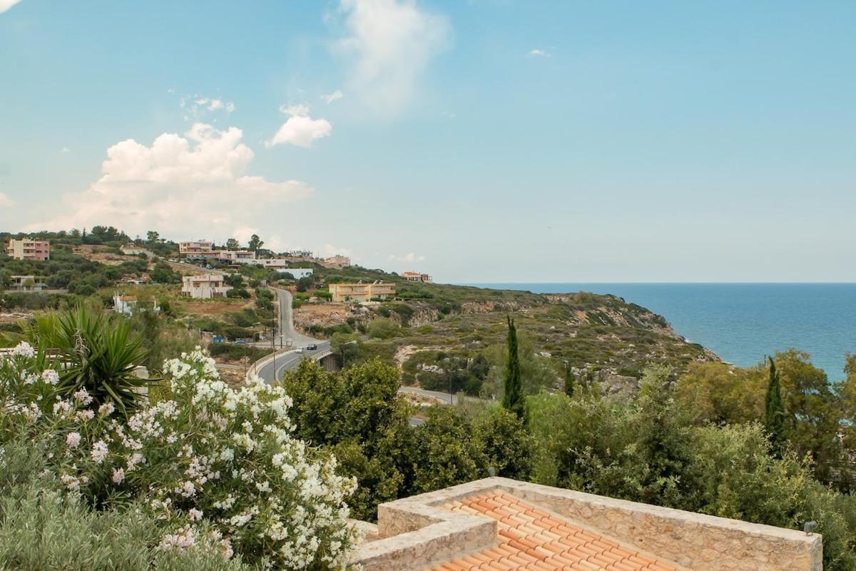 Karena Seaview Villa Gerani Chanion Eksteriør billede