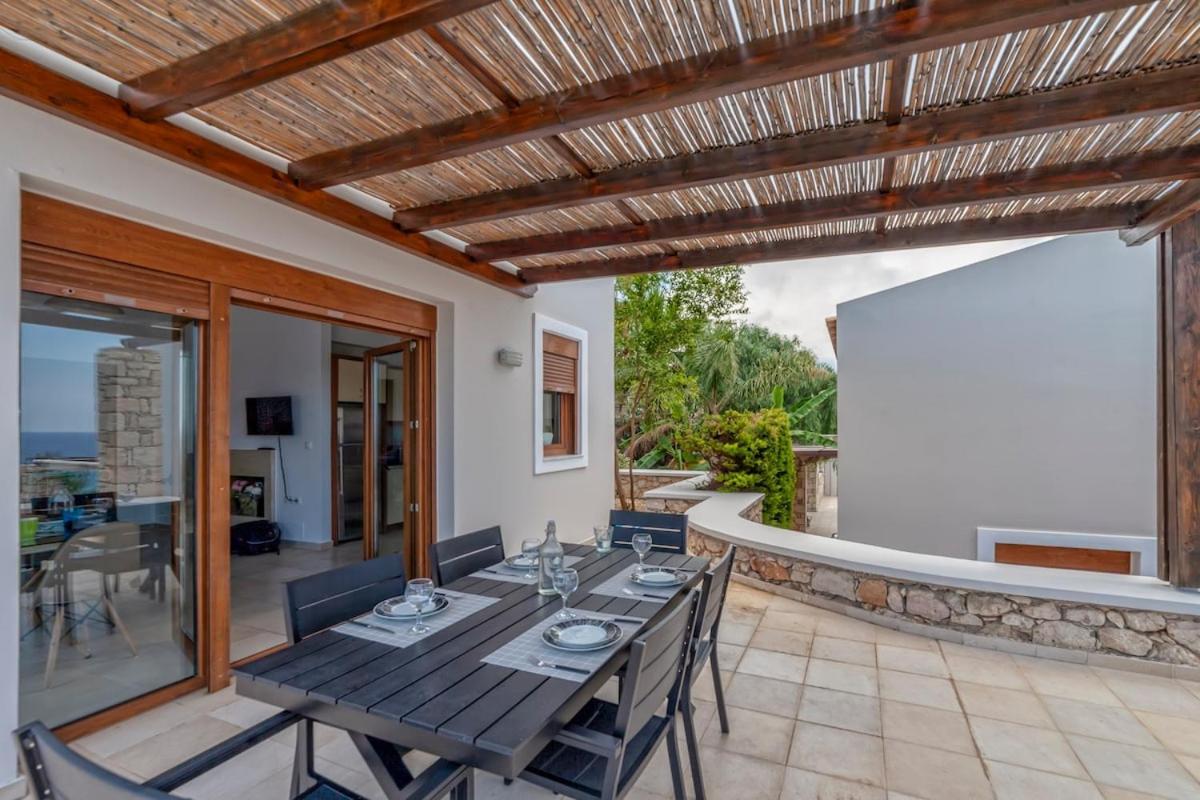 Karena Seaview Villa Gerani Chanion Eksteriør billede